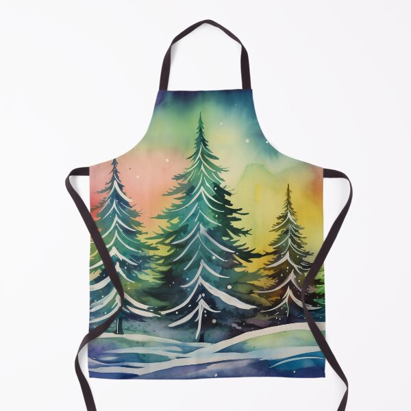 Item preview, Aurora borealis light landscape designed and sold by Art by Lilia.