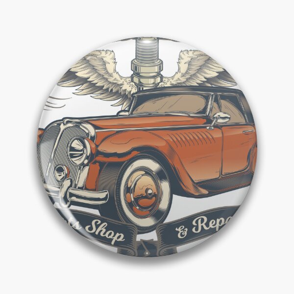 Item preview, Car Service Vintage designed and sold by KomBirosca.