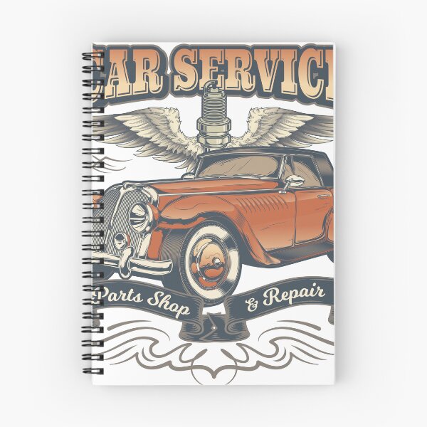 Item preview, Car Service Vintage designed and sold by KomBirosca.