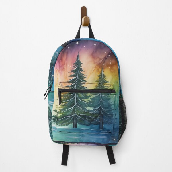 Item preview, Aurora borealis light landscape designed and sold by Art by Lilia.