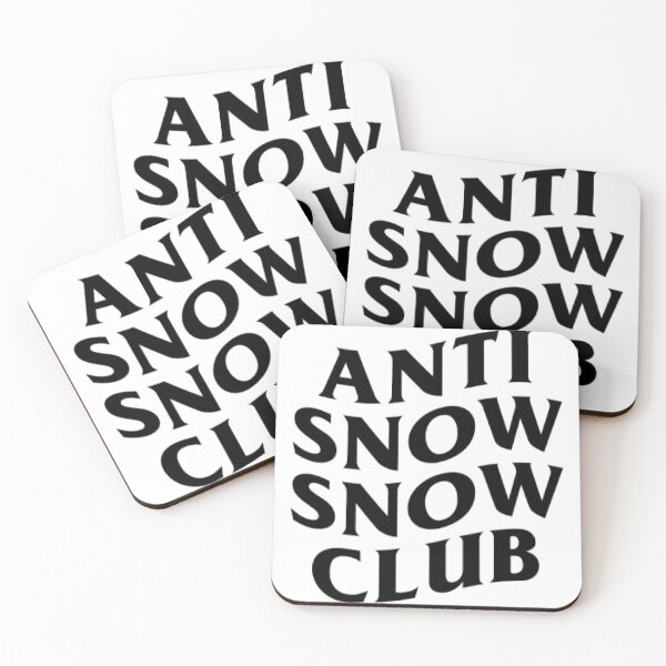 Item preview, Anti Snow Snow Club designed and sold by emiliapapaya.