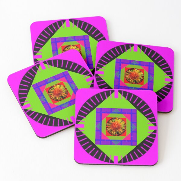Item preview, Hippie whimsical carnival of neon colors by Iritof  designed and sold by iritof.
