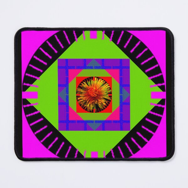 Item preview, Hippie whimsical carnival of neon colors by Iritof designed and sold by iritof.