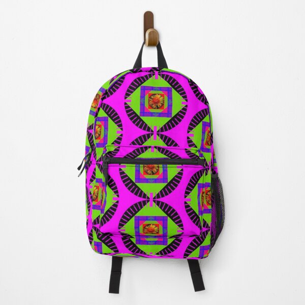 Item preview, Hippie whimsical carnival of neon colors by Iritof designed and sold by iritof.