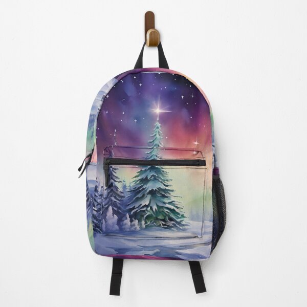 Item preview, Aurora borealis light landscape designed and sold by Art by Lilia.