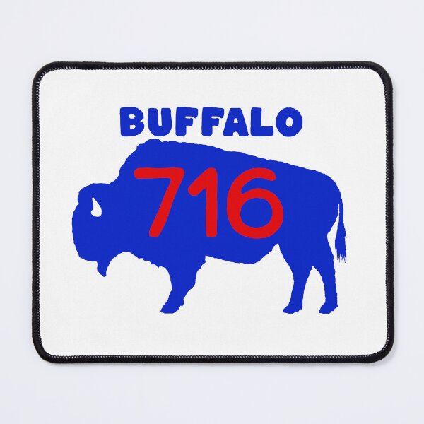 Item preview, Buffalo New York NY 716 Area Code Bison designed and sold by lizardisland.