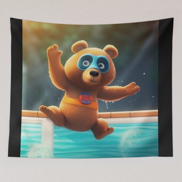 Item preview, Diver Bear - Barnaby designed and sold by Highlandkings.