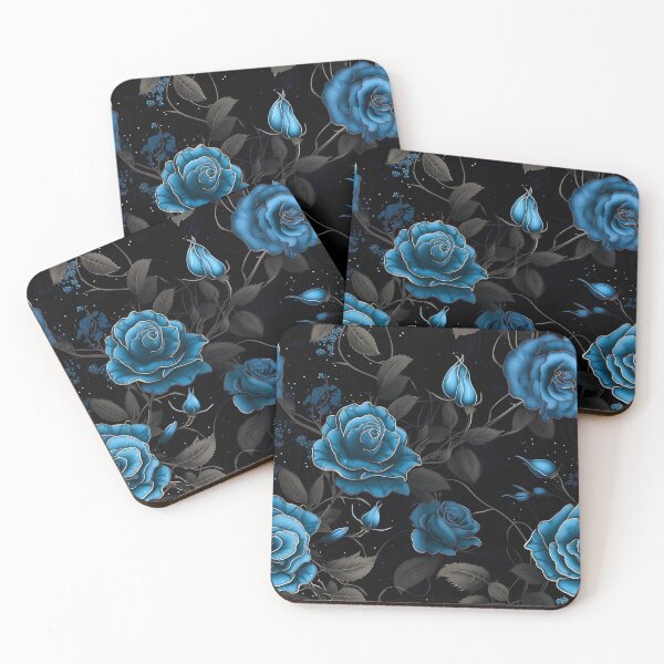 Artikelvorschau, Blaue Rosen entworfen und verkauft von UmagineArts.