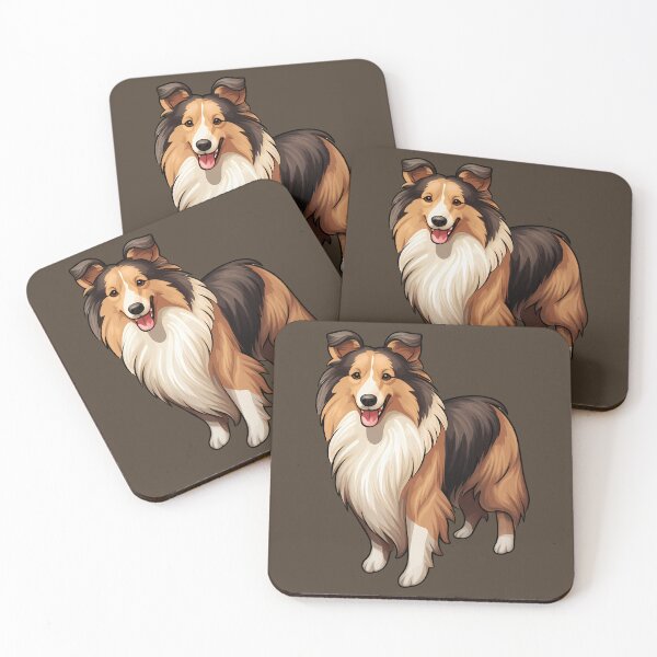 Item preview, Dark Sable Shetland Sheepdog Sheltie Drawing designed and sold by meganohm.