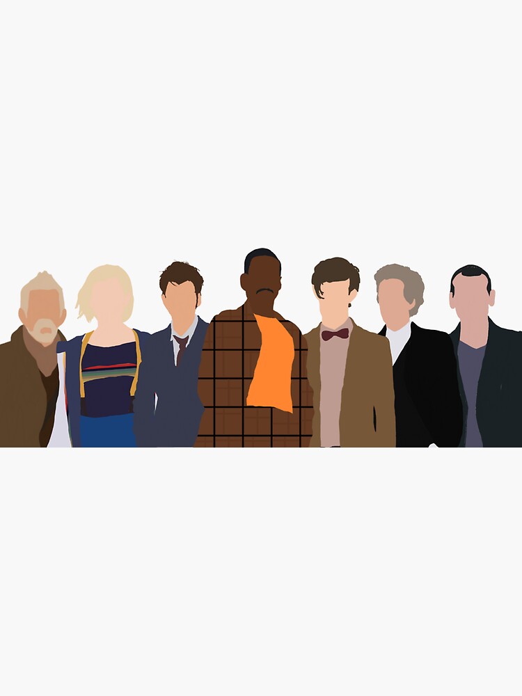 Thumbnail 3 of 3, Sticker, The Modern Doctors designed and sold by BeamA60.