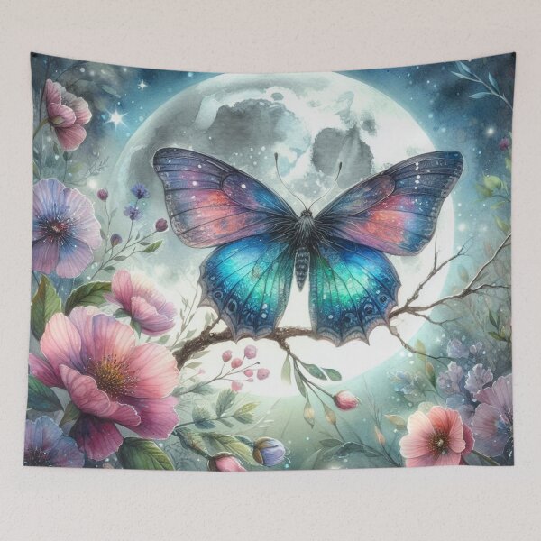 Item preview, Butterfly under the moonlight 09 designed and sold by I-HERE.