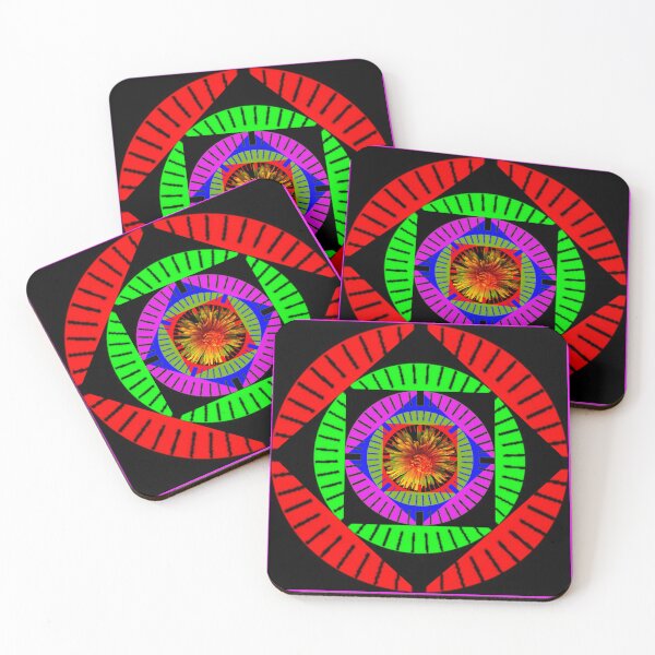 Item preview, Whimsical carnival of crazy neon colors by Iritof  designed and sold by iritof.