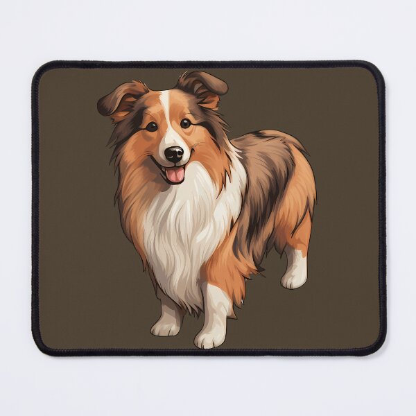 Item preview, Mahogany Sable Shetland Sheepdog Sheltie Drawing designed and sold by meganohm.