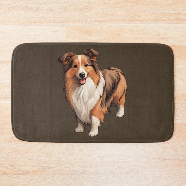 Item preview, Mahogany Sable Shetland Sheepdog Sheltie Drawing designed and sold by meganohm.