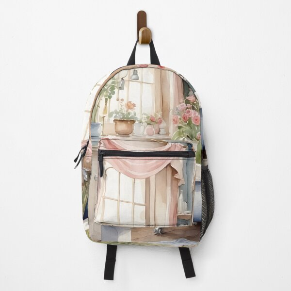 Item preview, Vintage bathtub near window in English cottage style. designed and sold by Jayjaynaenae.