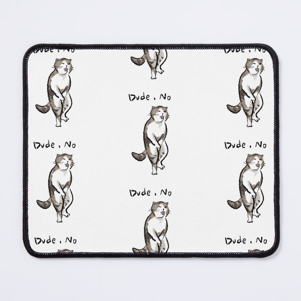 Item preview, Funny Cute Cat Meme Dude, No White Background Design by Zeesdesign on Redbubble designed and sold by ZEESDESIGN.
