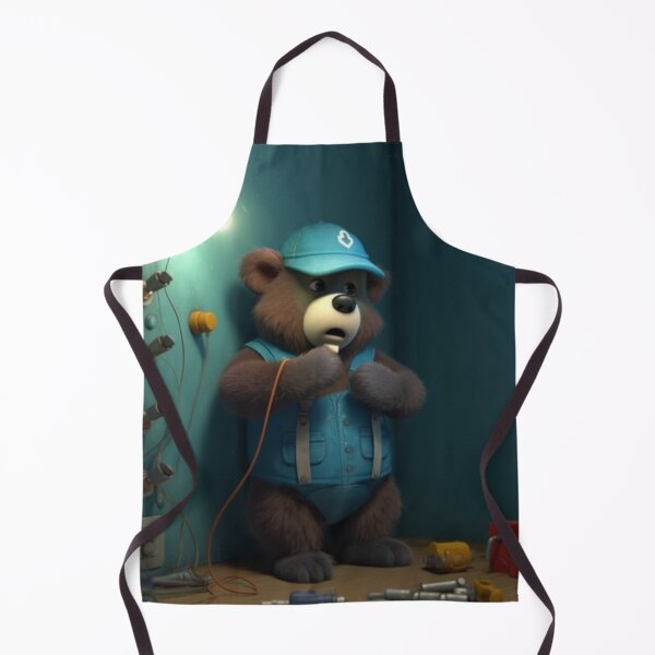 Item preview, Electrician Bear -Blaze designed and sold by Highlandkings.