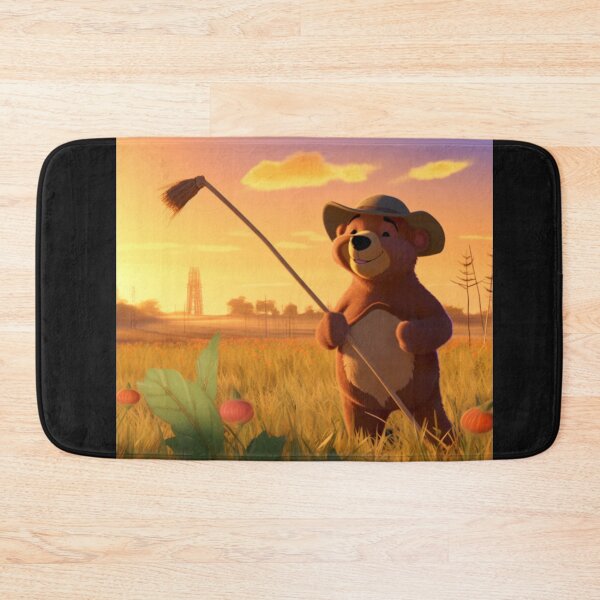 Item preview, Farmer Bear -Barkley designed and sold by Highlandkings.