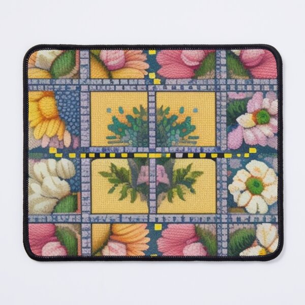 Item preview, Floral Patchwork design designed and sold by Roxburylane.