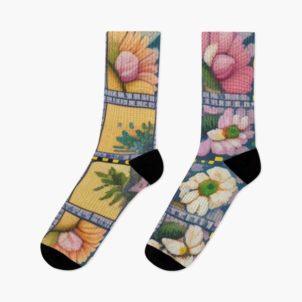 Item preview, Floral Patchwork design  designed and sold by Roxburylane.