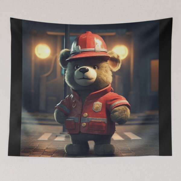Item preview, Fireman Bear - Brisket designed and sold by Highlandkings.
