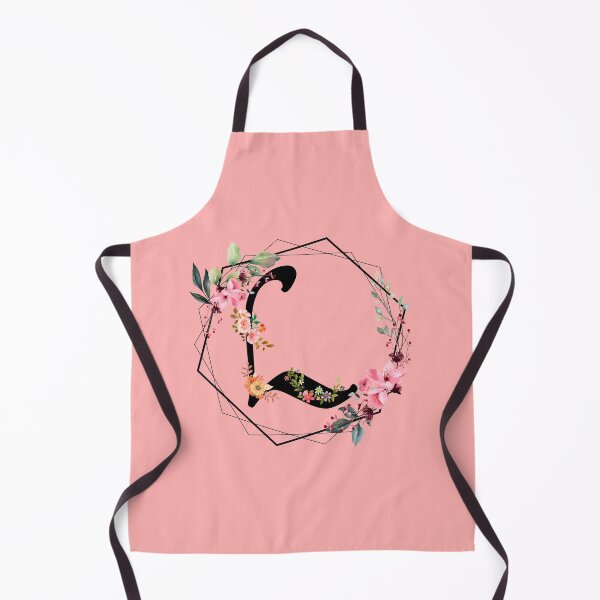 Item preview, L monogram flowers, watercolor designed and sold by OmikronStore.