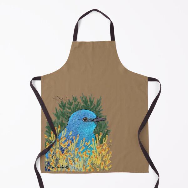 Item preview, Nevada-Mountain Bluebird designed and sold by Kim Rausch.
