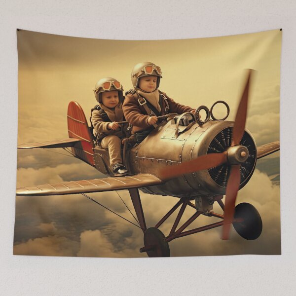 Item preview, Antique Flyers designed and sold by Hawk Lake Art.