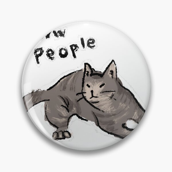Item preview, Funny Cute Cat Meme Eww People Design by Zeesdesign on Redbubble designed and sold by ZEESDESIGN.