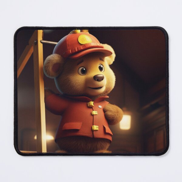 Item preview, Fireman Bear - Biscotti designed and sold by Highlandkings.