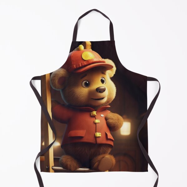 Item preview, Fireman Bear - Biscotti designed and sold by Highlandkings.