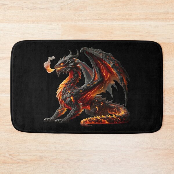 Item preview, Lava Dragon designed and sold by MythLegendLore.