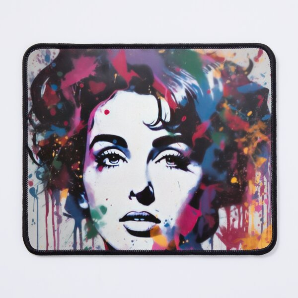 Item preview, Timeless Elizabeth - Hollywood's Vintage Muse with Modern Art Flair designed and sold by ThatsTheStyle.