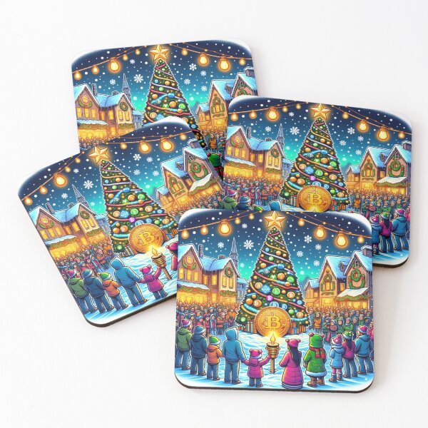 Item preview, Town's Bitcoin Christmas Gathering designed and sold by Exponential TOM.