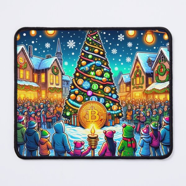 Item preview, Town's Bitcoin Christmas Gathering designed and sold by Exponential TOM.
