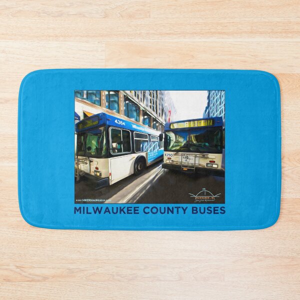 Item preview, Milwaukee County Buses • MCTS • MKE WI designed and sold by MKE Rhine Maiden  •  Grumble Services, LLC..