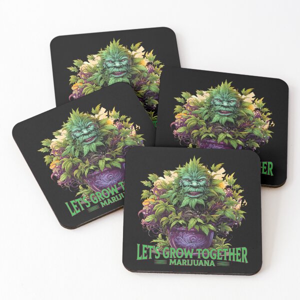 Item preview, Lets Grow Together Marijuana designed and sold by storyboxdesigns.