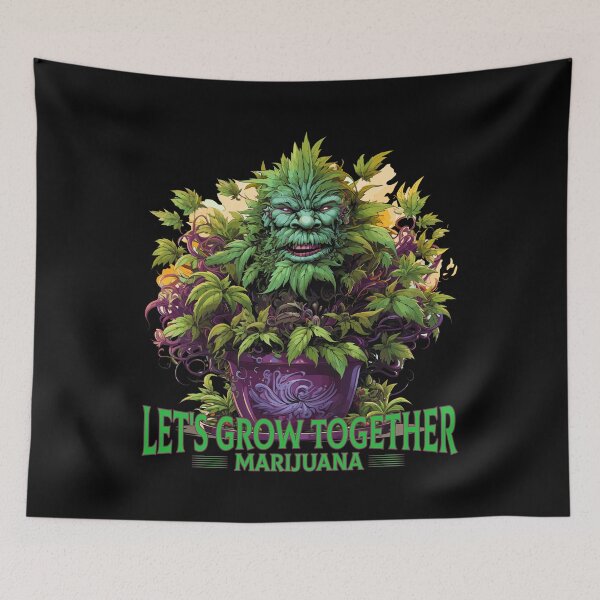 Item preview, Lets Grow Together Marijuana designed and sold by storyboxdesigns.