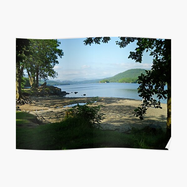 "Coniston Water, looking north from Brown Howe, Lake District National