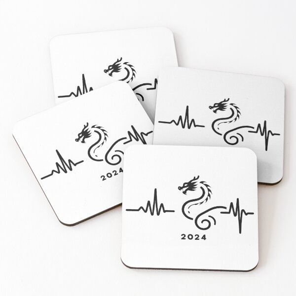 Item preview, Chinese New Year 2024 Draconic Heartbeat 2024 designed and sold by MAPDDesigns.