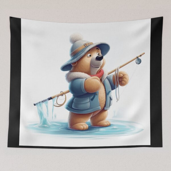 Item preview, Fisherman Bear - Brink designed and sold by Highlandkings.
