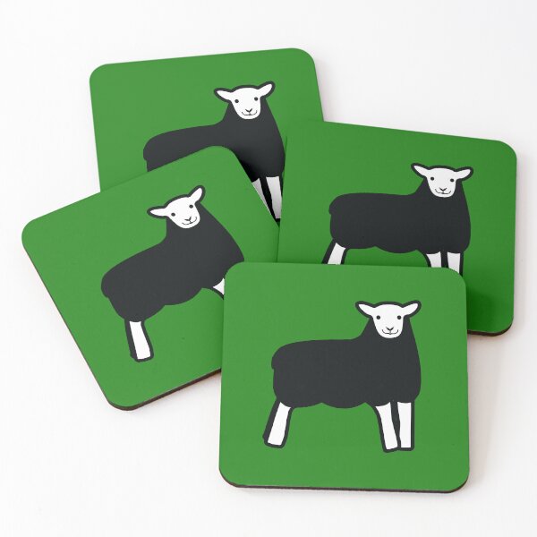 Item preview, Simple Sheep Illustration - Green Background designed and sold by OG-Graphics.