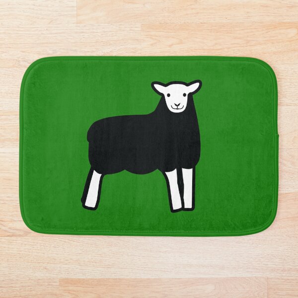 Item preview, Simple Sheep Illustration - Green Background designed and sold by OG-Graphics.