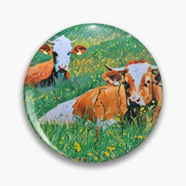 Artikelvorschau, Simmentaler Kühe liegen auf dem Gras entworfen und verkauft von TheAnimalZ00.