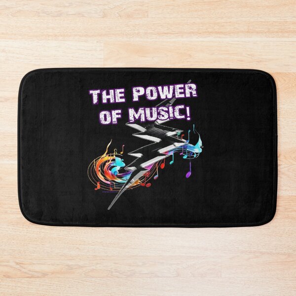 Item preview, The Power Of Music! - For Dark Backgrounds designed and sold by The Imagination Source™.
