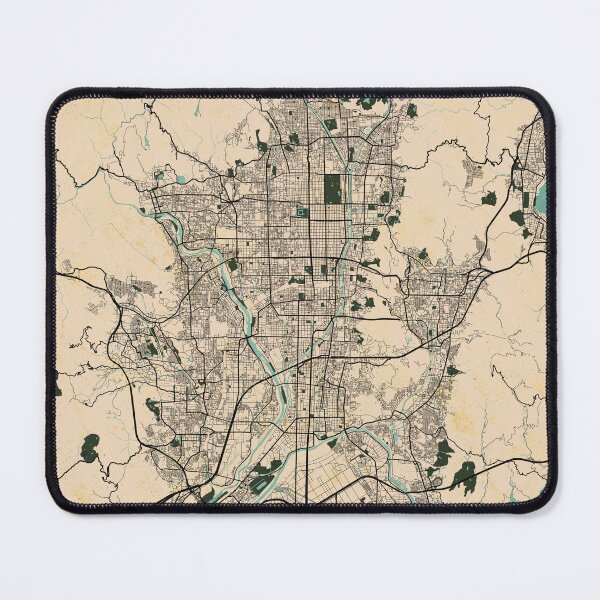 Item preview, Kyoto City Map of Kansai, Japan  - Vintage designed and sold by deMAP.