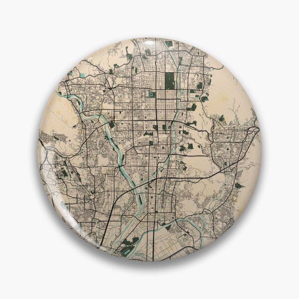 Item preview, Kyoto City Map of Kansai, Japan  - Vintage designed and sold by deMAP.