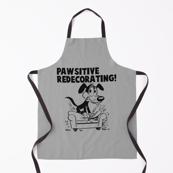 Item preview, Pawsitive Redecorating - Humorous Dog designed and sold by Petoonia.