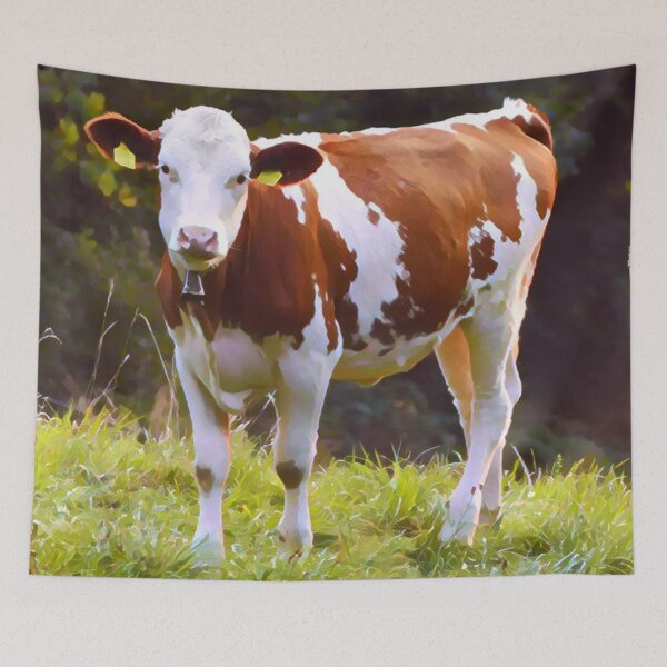 Item preview, Simmental Cow  designed and sold by TheAnimalZ00.