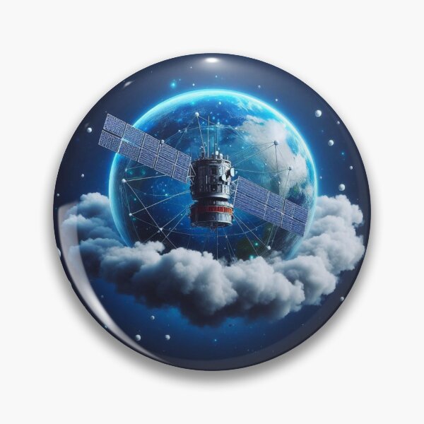 Item preview, Earth and satellites. designed and sold by growing-mom.